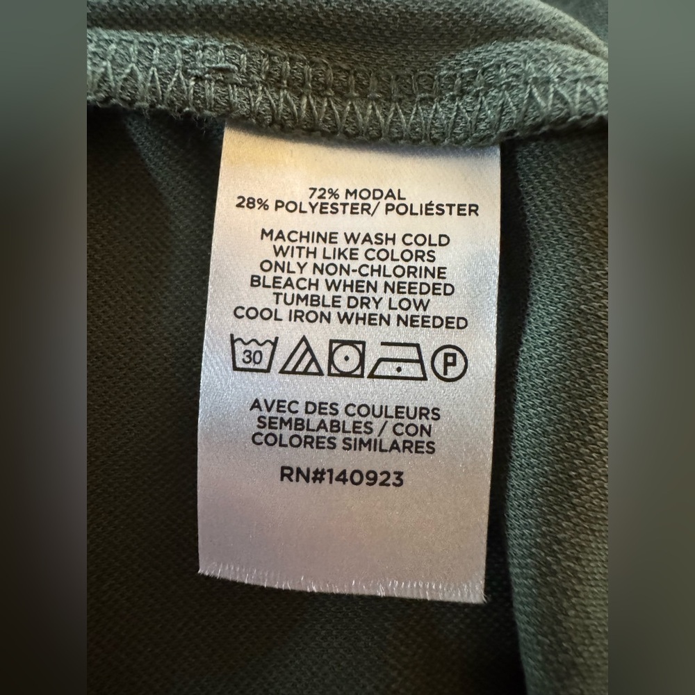 Lou & Grey Olive Green Dress - Size XS - 50” in L - NWT - Picture 4 of 4